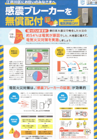 ブレーカー無償配布